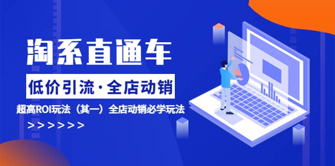 淘系直通车《低价·引流 全店·动销》超高ROI玩法（其一）全店动销必学玩法-零点科技