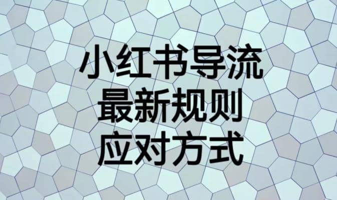 小红书导流最新规则应对方式【揭秘】-零点科技
