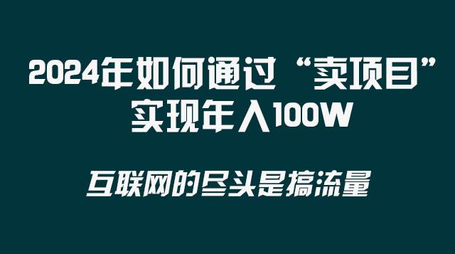 2024年如何通过“卖项目”实现年入100W-零点科技