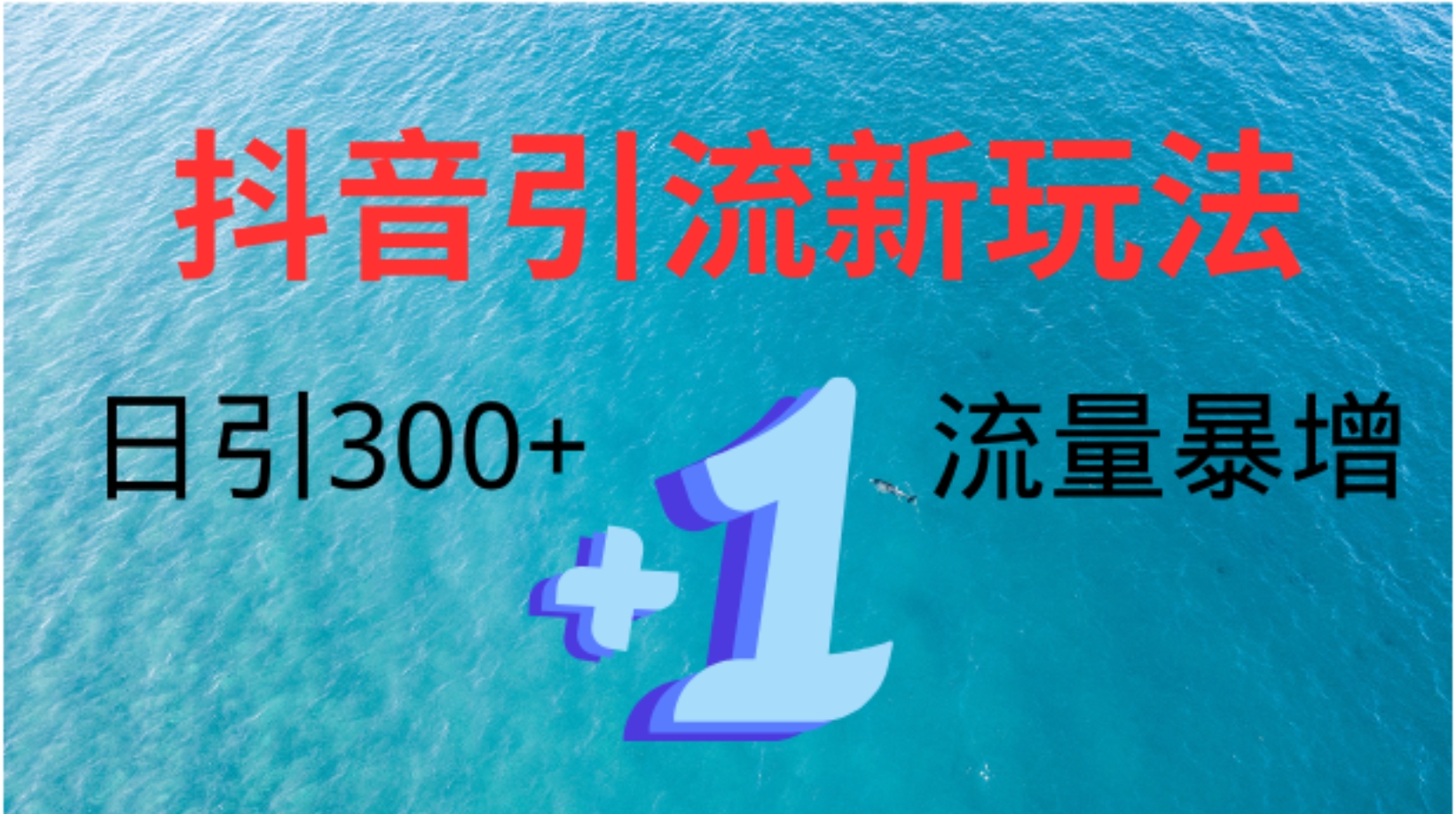 创业粉高效引流，抖音工具号玩法4.0，日引300+-零点科技